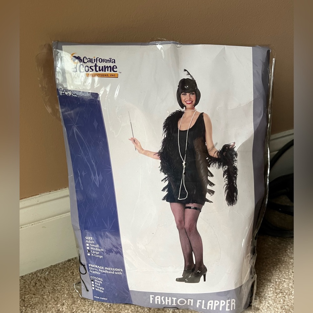 California Costume Fashion Flapper Size Large